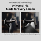 Lampe de bureau LED ScreenBar Halo 2 éclairage avant arrière 5 W 5 V réglable Bluetooth télécommande sans fil dimmable