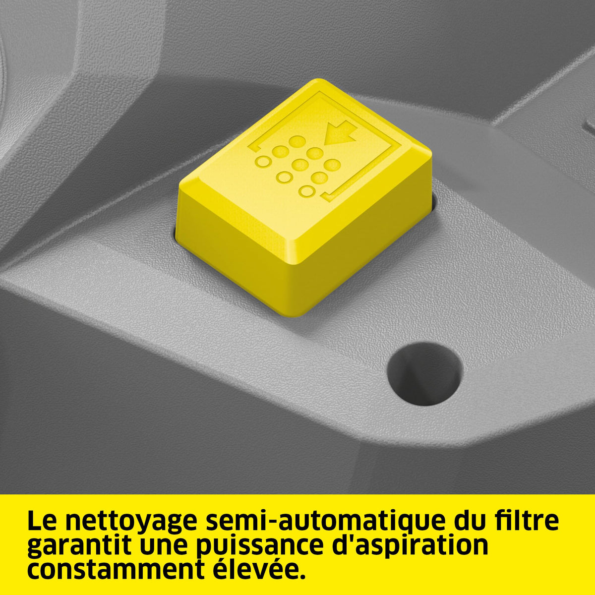 Aspirateur Eau et Poussières NT 22/1 Ap L 1300 W 22 L Tuyau 1,9 m Filtre PES Suceur Sols Humides Secs Buse de Fentes