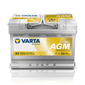 Batterie de Voiture 570 901 076 12 V 70 Ah 760 A EN Plomb Acide 278 x 175 x 190 mm Start Stop