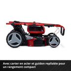 Tondeuse à gazon sans fil GP-CM 36/47 S HW Li 36 V 47 cm autotractée moteur sans charbon 2 batteries 4 Ah 2 chargeurs