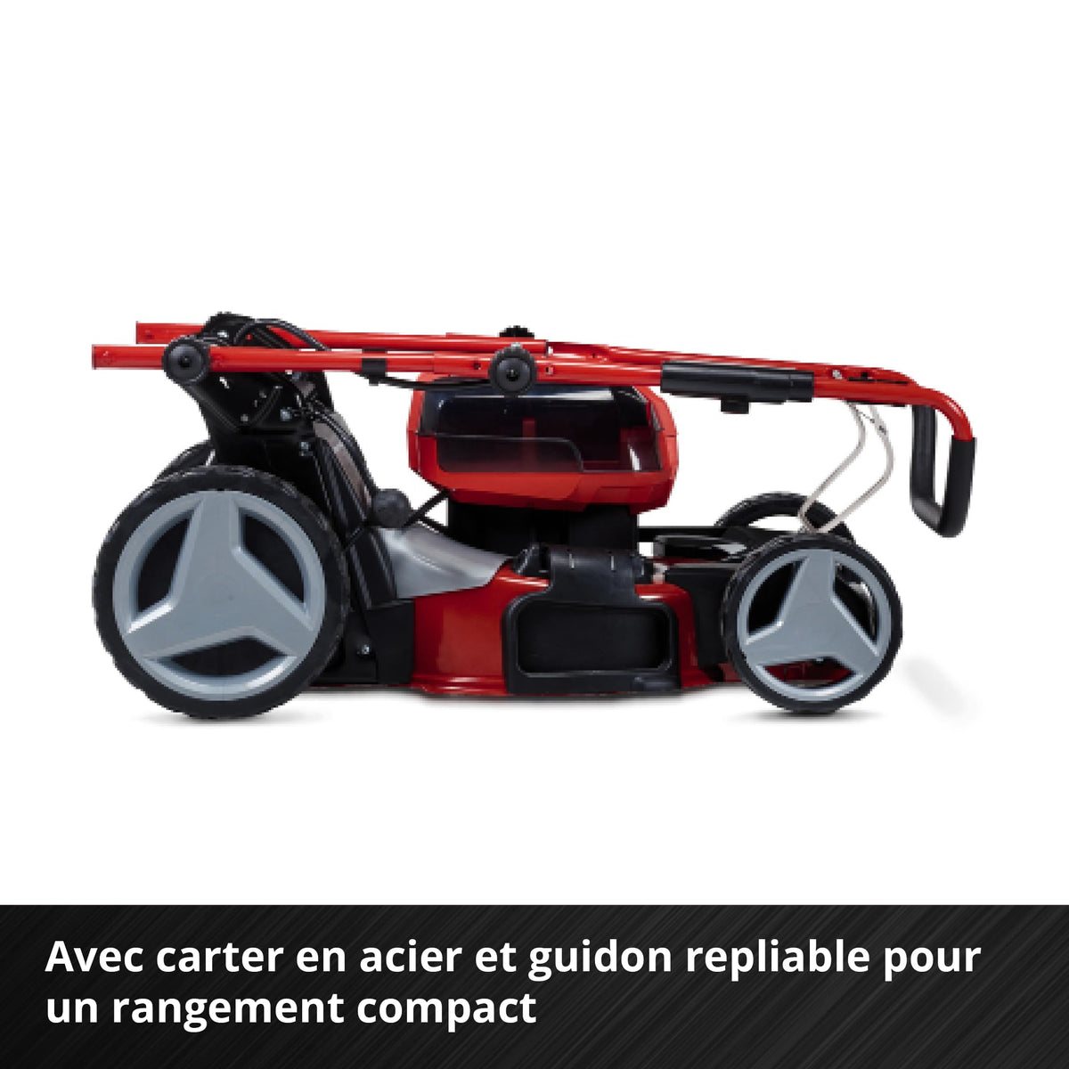 Tondeuse à gazon sans fil GP-CM 36/47 S HW Li 36 V 47 cm autotractée moteur sans charbon 2 batteries 4 Ah 2 chargeurs