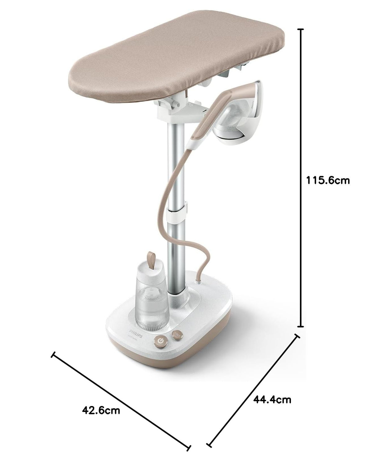 Défroisseur vapeur All-in-One 6000 1800 W 6 bars 45 g/min Réservoir amovible 1,1 L Planche multi-angle