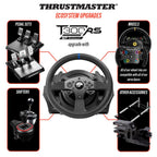 Volant de course à retour de force T300 RS GT pour PS5 PS4 et PC avec pédalier 3 pédales USB moteur brushless 16 bits