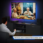 Convertisseur VHS numérique VD10 RCA et S-Vidéo vers HDMI avec écran LCD 3 pouces télécommande et enregistrement 1080p