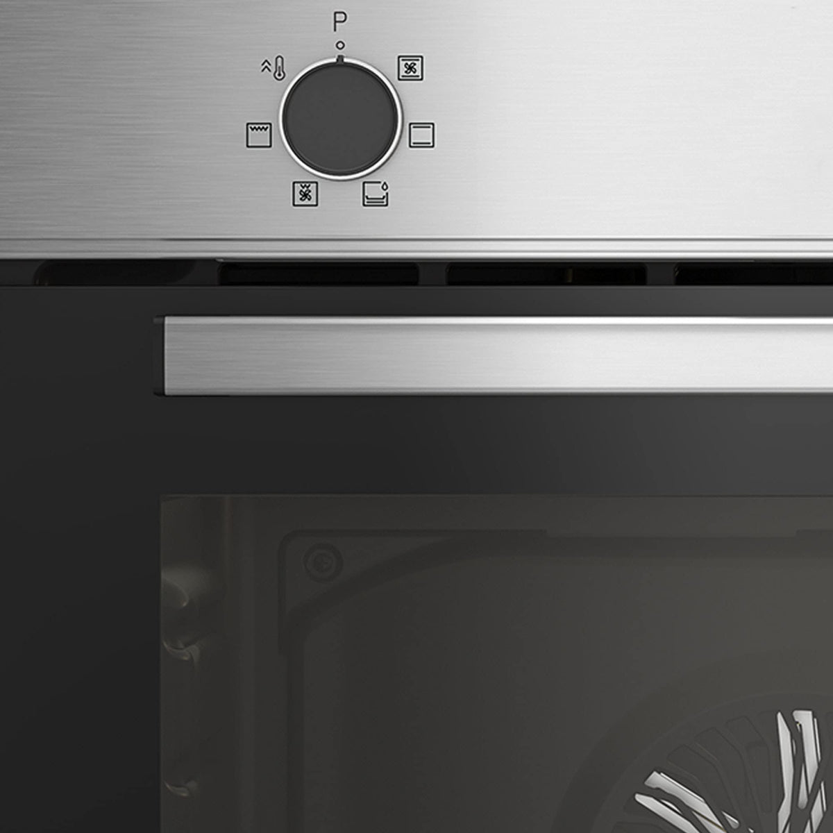 Four Encastrable BBIE12000X 66 L 2400 W 6 Fonctions SteamShine Éclairage Halogène Inox 59,5 x 59,4 x 56,7 cm