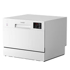 Lave-Vaisselle Compact TD602E-W 6 Couverts 6 Programmes 47 dB 220 V Écran LED Départ Différé 50 x 55 x 43,8 cm Blanc