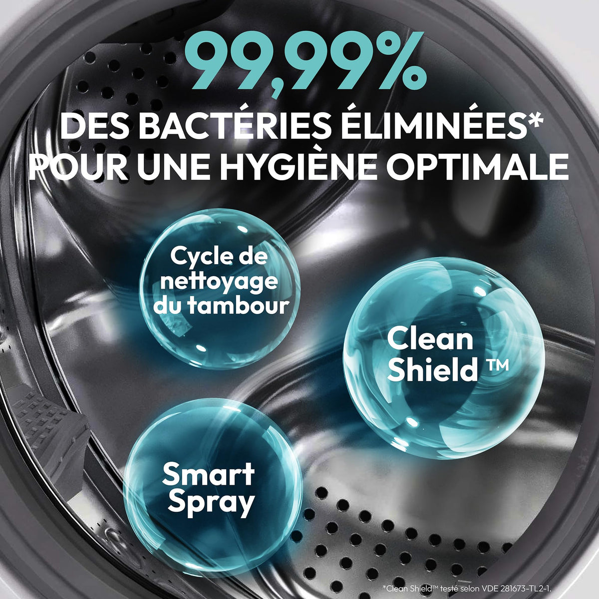 Lave-Linge Hublot EY 27SB7-S 7 kg 1200 tr/min 12 Programmes Départ Différé Classe Énergétique A Blanc 85 x 60 x 47 cm