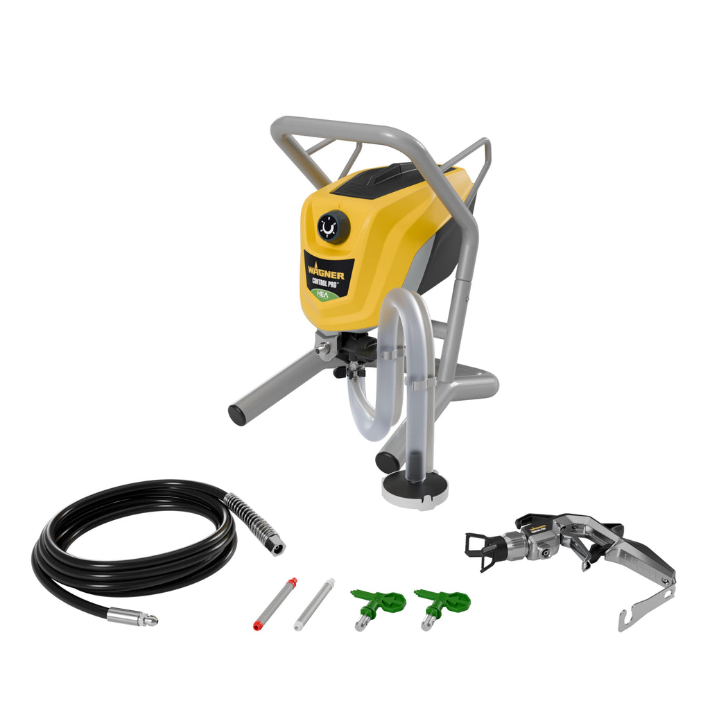 Système de peinture Airless Control Pro 250 M 110 bar tuyau 9 m réservoir 1,25 L avec pistolet et buses HEA