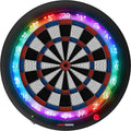 Jeu de Fléchettes Électronique Intelligent 3s Bluetooth 4.0 60 cm Rond Plastique 2 Piles AA Bleu