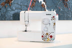Machine à coudre électrique JX17FE Fantasy Edition 17 points 220 V châssis métal bras libre couture automatique pour tissus épais
