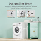 Lave-Linge Frontal CFE12EW90/W 9 kg Classe Énergétique A 1400 tr/min Moteur BLDC 15 Programmes Prélavage Vapeur Blanc