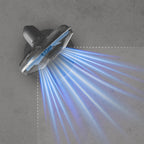 Ventilateur sur pied VU5677 10 vitesses 60 m³/min 21 dB(A) oscillation 120° hauteur réglable minuterie 12 h télécommande