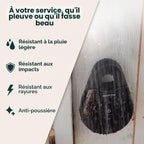 Boîte à clés connectée Keybox 3 avec codes PIN et Bluetooth IP67 acier allié fixation murale ou porte 11,4 x 11,6 x 3,8 cm