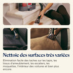 Shampouineuse pour tapis et tissus SpotClean ProHeat 36988 330 W 1,1 L double réservoir tuyau de 1,5 m