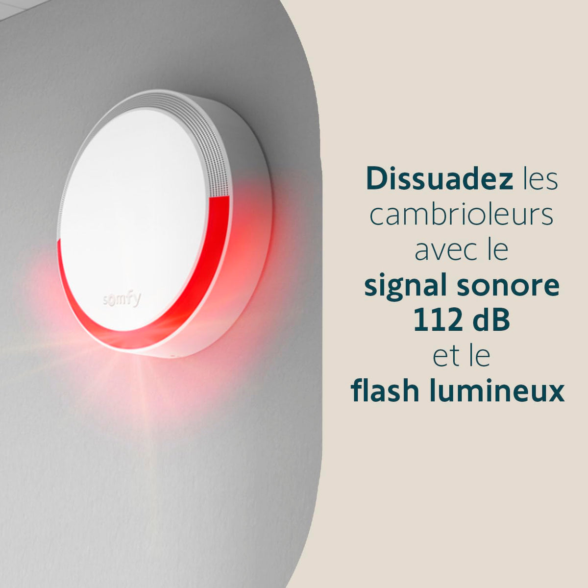 Alarme Maison Connectée 1875255 WiFi Détection de Mouvement 112 dB 2 Sirènes 3 Détecteurs IntelliTAG 3 Badges Clavier Centrale