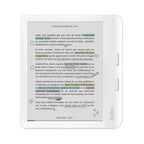 Liseuse eBook couleur Libra Colour 7"""" E Ink Kaleido 3 32 Go écran sans reflets mode sombre étanche livres audio blanc