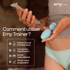 Sonde Périnéale Connectée Emy Trainer Biofeedback Rééducation du Périnée Dispositif Médical Application Interactive