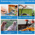 Détecteur de câbles souterrains et muraux NF-826 12 à 400 V avec fonction voltmètre et sensibilité réglable