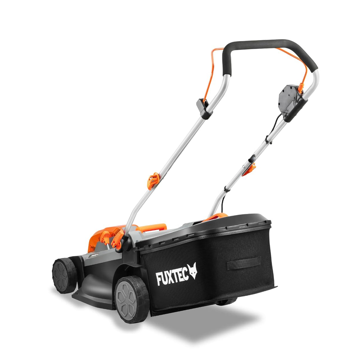 Tondeuse à gazon sans fil FX-E2RM43SET 40 V 43 cm bac de ramassage 40 L hauteur de coupe 25 à 75 mm 2 batteries 20 V