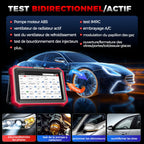 Valise Diagnostic Auto OBD2 KBLA04 Écran Tactile 8 Pouces Android 10 CAN FD DOIP Contrôle Bidirectionnel 42+ Fonctions Codage ECU