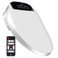 Abattant WC Japonais Électrique Lavant Séchant Chauffant Eau Chaude Ovale Télécommande Kit d'Installation