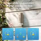 Station météo connectée ORIGINAL 2e génération NWS-S-EC température humidité qualité de l'air UV pollens Alexa Google Home