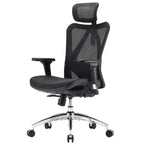 Chaise de Bureau Ergonomique en Maille M57 avec Support Lombaire Réglable Inclinaison 90 à 126° Charge 150 kg