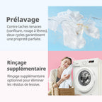 Lave-Linge Frontal CFE12EW90/W 9 kg Classe Énergétique A 1400 tr/min Moteur BLDC 15 Programmes Prélavage Vapeur Blanc