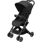 Poussette canne compacte pliable Lara² 0 à 4 ans 0 à 22 kg 3 positions d'inclinaison pliage automatique harnais 5 points 2 paniers