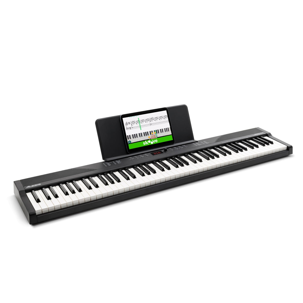 Clavier piano numérique Recital Play 88 touches avec support réglable pédale sustain casque et housse de transport