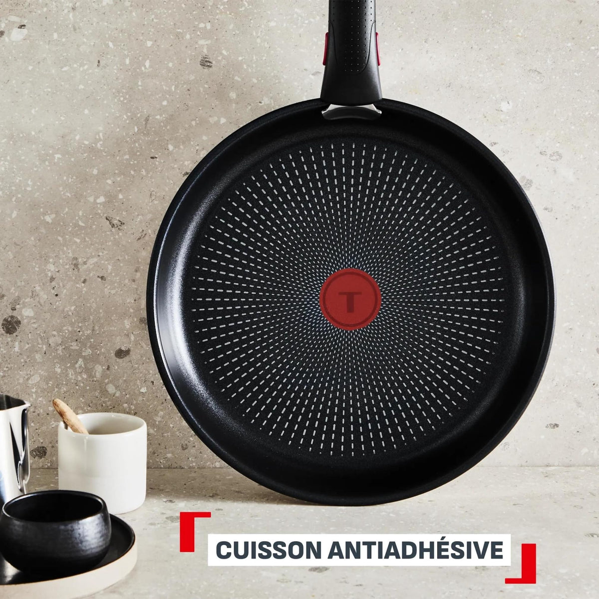 Batterie de cuisine Ingenio Comfort Max 20 pièces L966SK44 antiadhésive induction poignées amovibles poêles casseroles wok