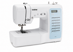Machine à coudre électronique FS 40 40 points écran LCD canette à plat housse de protection kit d'accessoires couleur crème