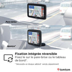 GPS poids lourds GO Professional 6 pouces 2e génération cartes Europe Wi-Fi écran tactile 32 Go infos trafic en temps réel