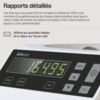Compteuse trieuse de pièces 948358 comptage quantité et valeur tri par dénomination création de rouleaux de pièces 5 kg