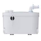 Broyeur WC Sanipro XR Up 400 W 230 V 46 dB Débit 5,4 m³/h Refoulement 5 m Hauteur et 100 m Longueur Clapet Anti-Retour