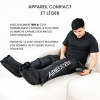 Pressothérapie à domicile masseur pour jambes et pieds récupération musculaire drainage lymphatique portable avec sac