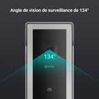 Visiophone connecté CP5 Wi-Fi écran tactile 7 pouces 1080p vision nocturne audio bidirectionnel déverrouillage RFID