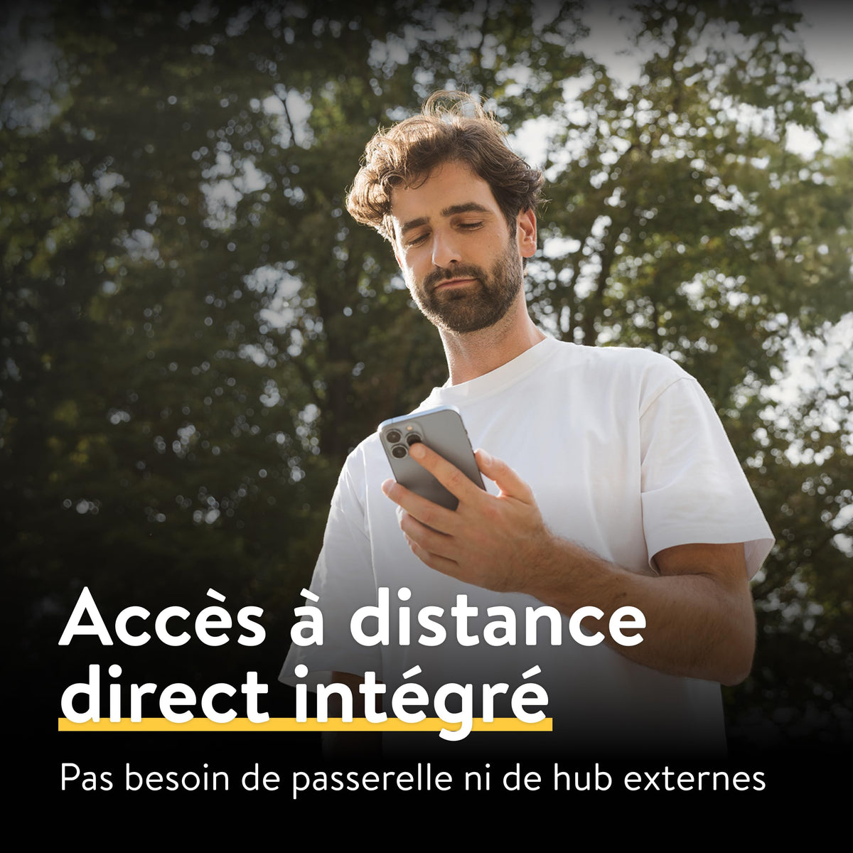 Serrure électronique Smart Lock Pro Bluetooth Wi-Fi Matter contrôle par application verrouillage automatique rechargeable