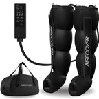 Pressothérapie à domicile masseur pour jambes et pieds récupération musculaire drainage lymphatique portable avec sac
