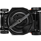 Tondeuse à gazon sans fil FX-E2RM43SET 40 V 43 cm bac de ramassage 40 L hauteur de coupe 25 à 75 mm 2 batteries 20 V