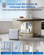 Robot lave-vitres WINBOT W2 PRO OMNI WG851-11 110 min station multifonctions pulvérisation 3 buses contrôle par application
