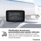 GPS poids lourds GO Professional 6 pouces 2e génération cartes Europe Wi-Fi écran tactile 32 Go infos trafic en temps réel