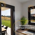 Détecteurs de vibration IntelliTAG 2401488 lot de 5 IP54 portée 200 m piles AAA autonomie 12 mois