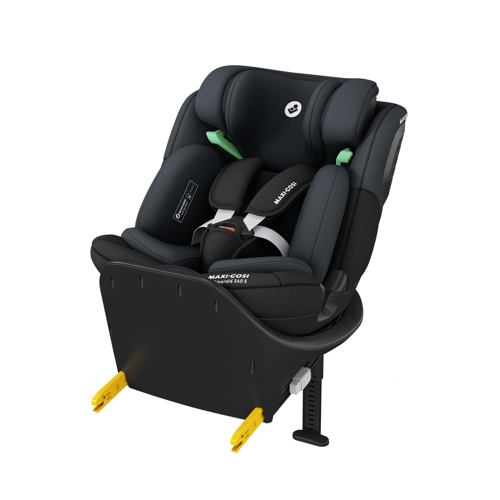 Siège-auto pivotant 360° Emerald 360 S i-Size 40-150 cm 0-12 ans ISOFIX 4 inclinaisons harnais 5 points 14 positions