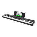Clavier piano numérique Recital Play 88 touches avec support réglable pédale sustain casque et housse de transport