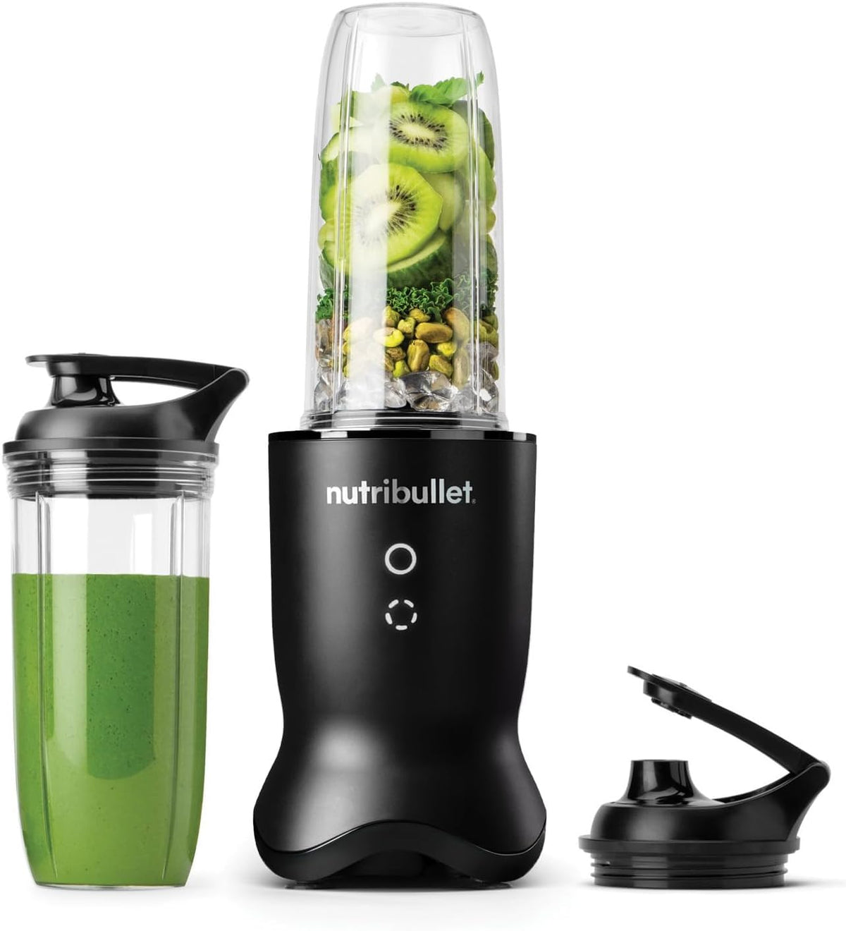 Blender Personnel Ultra NB1206MB 1200 W 2 Vitesses Lames Inox 2 Tasses 900 ml et 700 ml 2 Couvercles