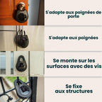 Boîte à clés connectée Keybox 3 avec codes PIN et Bluetooth IP67 acier allié fixation murale ou porte 11,4 x 11,6 x 3,8 cm