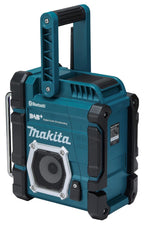 Radio de chantier DMR112 FM USB stéréo écran LCD alimentation par batterie 3,6 V 28,2 x 16,3 x 29,4 cm