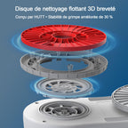 Robot Nettoyeur de Vitres S55 Pro 6500 Pa 80 ml SLAM 4.0 HydroJet Patins Flottants 3D Microfibre Télécommande