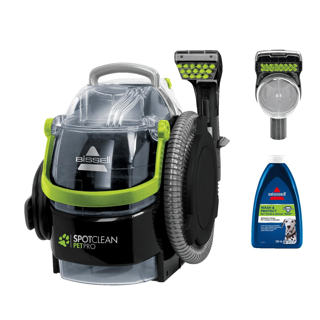 Shampouineuse pour Canapé Tissus et Tapis SpotClean Pet Pro 15585 750 W 2,8 L Tuyau 1,5 m Double Réservoir 82 dB